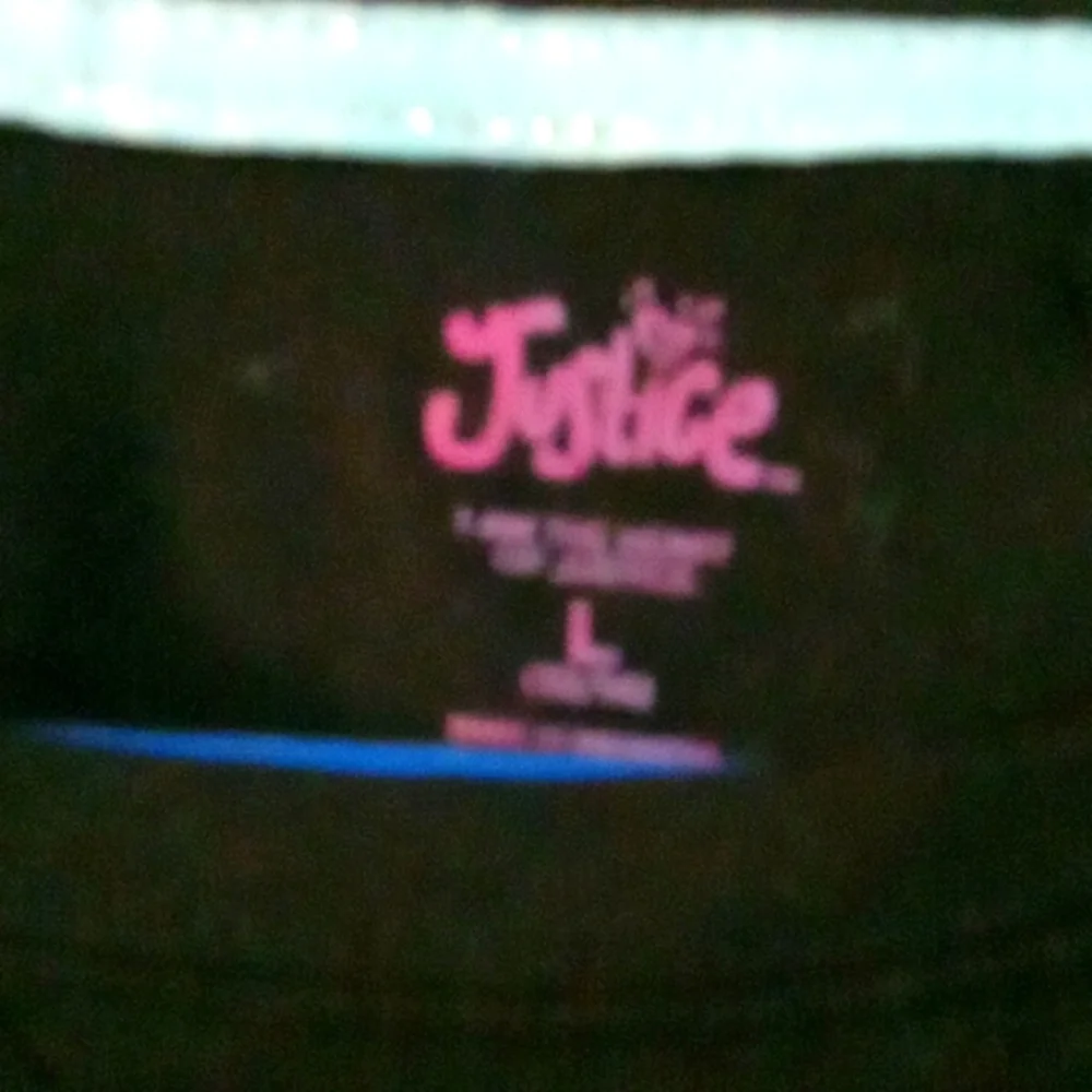 Justice Cropped Tee L